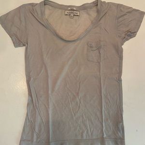 Gray shirt from Abercrombie